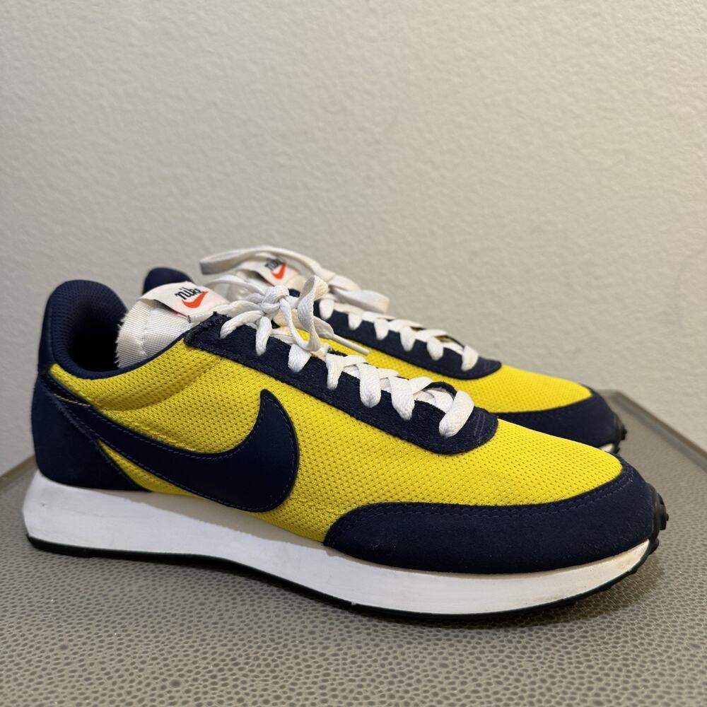 Nike Air Tailwind 79 Navy Varsity Maize Michigan Men's Size 7.5 Sneakers